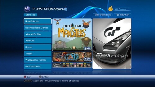 Im PlayStation Store kann fortan auch per Handyrechnung bezahlt werden.