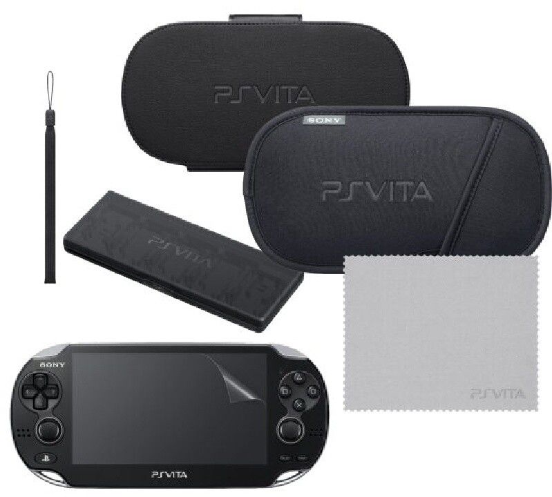 Das Starter Kit von Sony enthält alles, was man braucht, um den Handheld auch unterwegs nutzen zu können. 