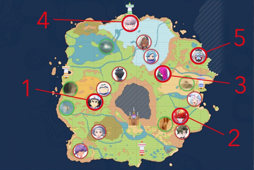 Pokemon Karmesin Orden Reihenfolge