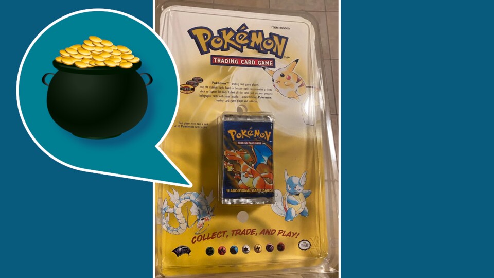 Glckspilz findet versiegelte Pokmon TCG-Booster auf Omas Dachboden -  werden heutzutage fr mehr als 20.000 Euro angeboten