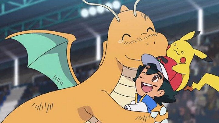 Dragoran darf auch mal im Rampenlicht einer Serie stehen – und das als Postbote! (Bild: © Pokémon Company)