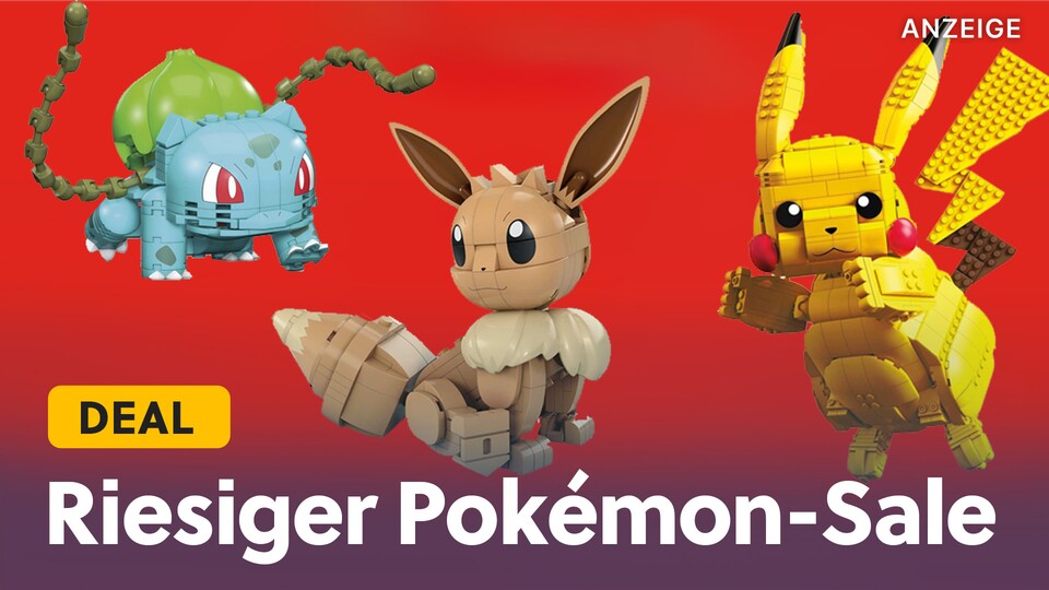 Schnappt euch eins der viele Pokémon-Sets von MEGA im Angebot auf Amazon!