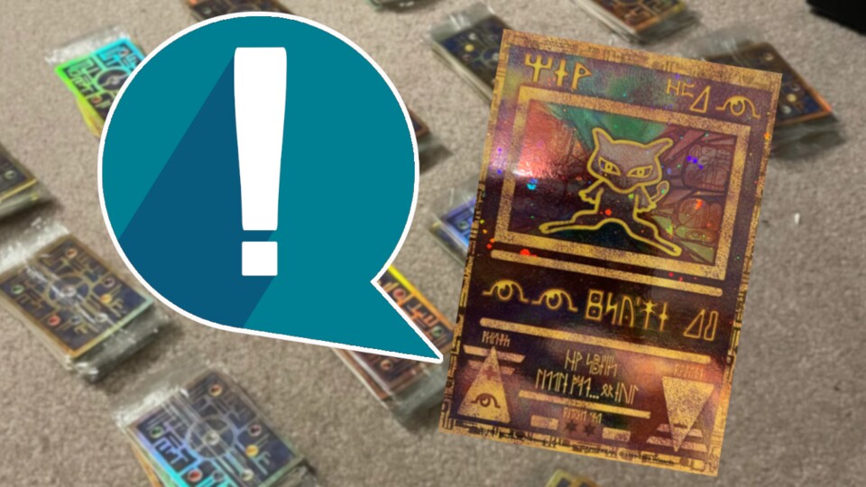 Ancient Mew gab es damals zum Pokemon-Kinofilm. Ein Sammler hat gleich 162 Exemplare wiedergefunden.