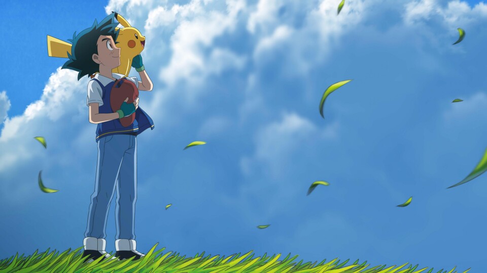 Das offizielle Promo-Artwork zu Pokémon: The Distant, Blue Sky. (Bild: © Team Kato)