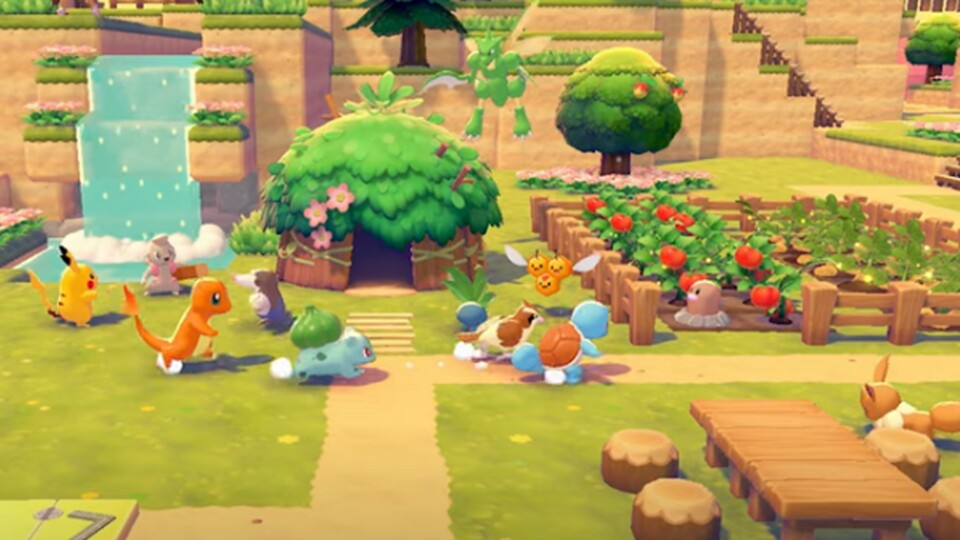 Mit der Zeit siedeln sich immer mehr Pokémon auf eurer Insel an.