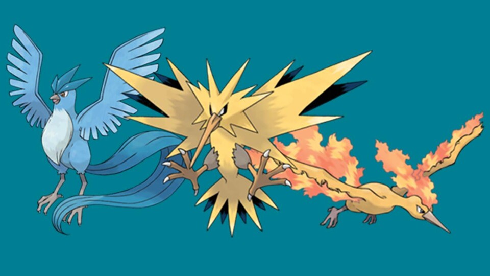 Das legendäre Vogel-Trio bekommt in Pokémon Schwert & Schild ein neues Aussehen.