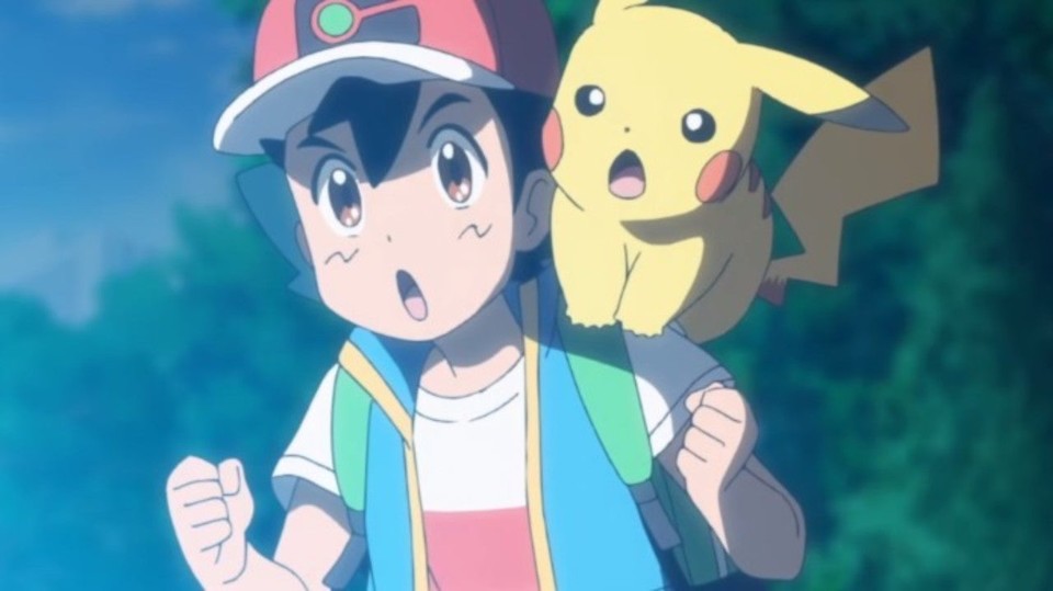 Pokémon - Ash und Pikachu freuen sich, dass bald vielleicht auch offiziell nonbinary Pokémon existieren.