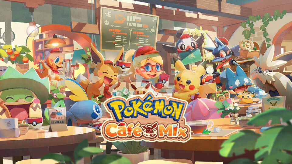 Das Puzzlespiel Pokémon Cafe Mix erscheint am 23. Juni.
