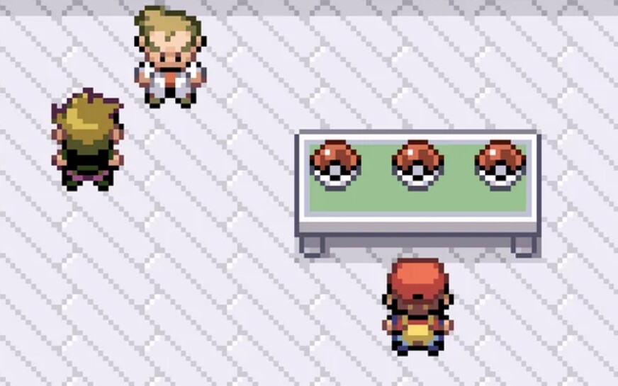 Stellt euch vor den Tisch und speichert das Spiel. Klickt jetzt den Starter an und schaut, ob es ein Shiny ist. Repeat.