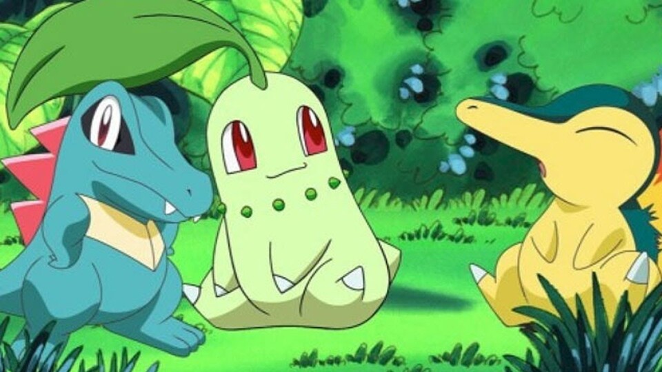Pokémon GO - Die Starter-Pokémon der 2. Generation.