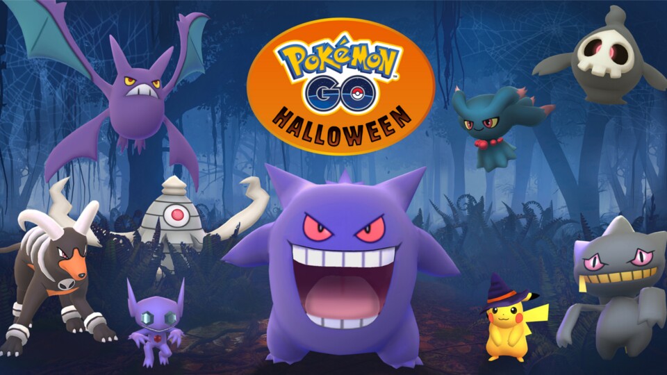 Neue Geister treiben in Pokémon GO zu Halloween ihr Unwesen.