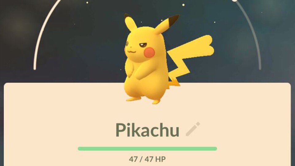 Pokémon GO - die weibliche Form von Pikachu