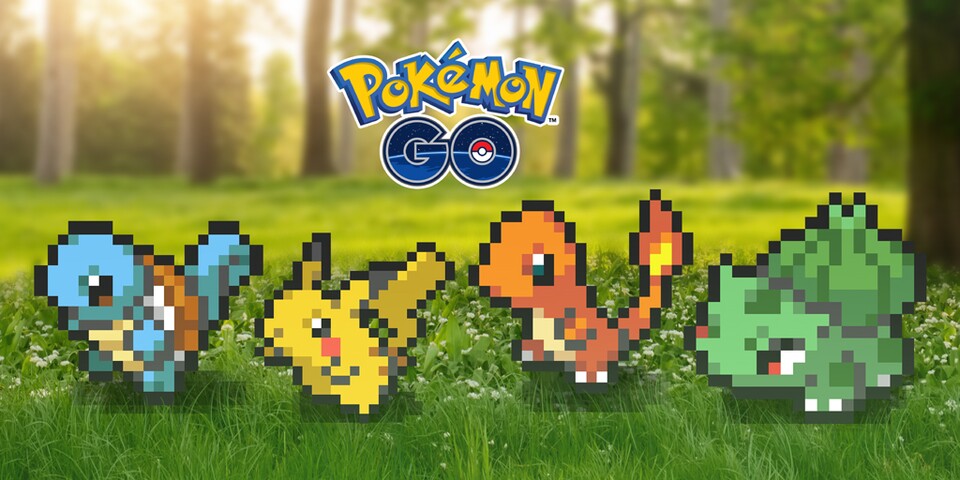 Niantic zeigt uns Pokémon Go am 1-. April in einem Retro-Look.