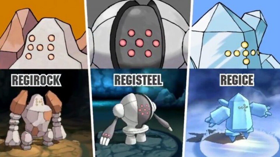 Lässt uns Pokémon GO bald gegen das Regi-Trio kämpfen?
