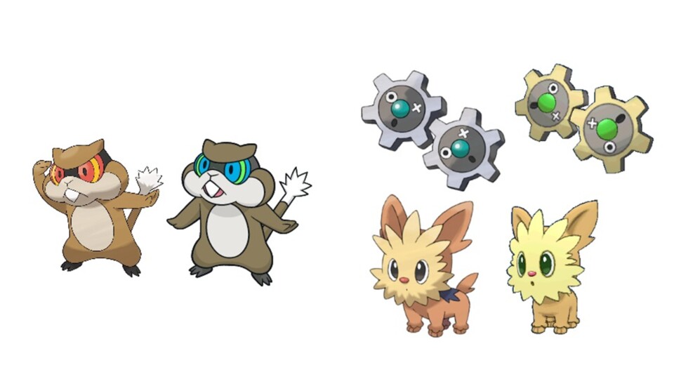 Die neuen Generation 5-Monster gibt's in Pokémon GO auch als Shinys.