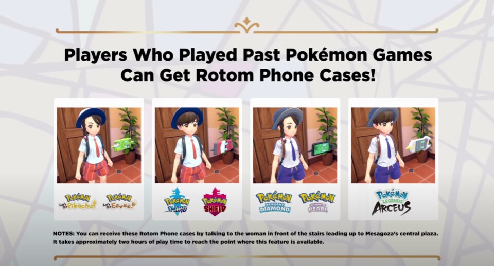 Für jedes alte Pokémon-Spiel auf der Switch gibt es eine spezielle Rotom-Handyhülle.