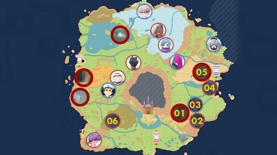 Hier findet ihr die verschiedenen Herrscher-Pokémon in Paldea.