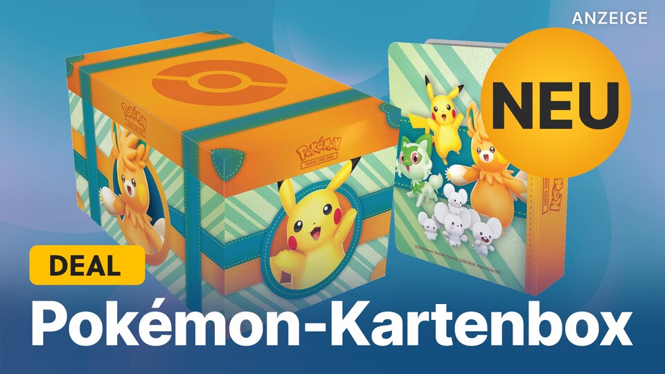 Den schicken und mit zahlreichen Karten gefüllten Pokémon-Abenteuerkoffer könnt ihr jetzt bei Amazon mit Preisgarantie vorbestellen.