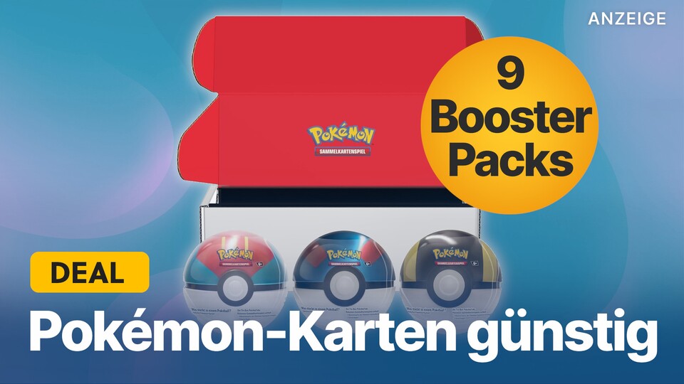 Mit dem Pokéball Tin Box Bundle könnt ihr jetzt Pokémon-Karten bei Amazon günstig abstauben.