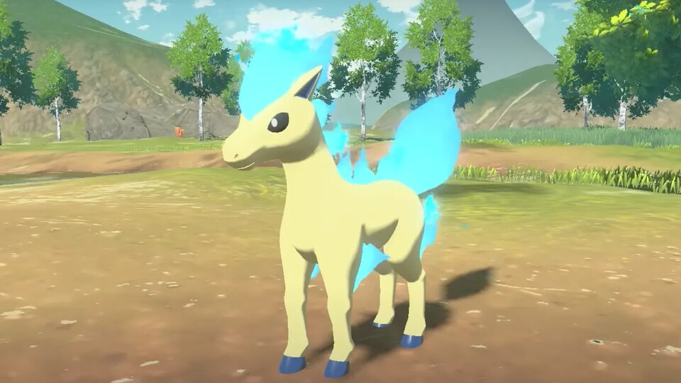 So sieht das Shiny Ponita in Pokémon-Legenden: Arceus aus.