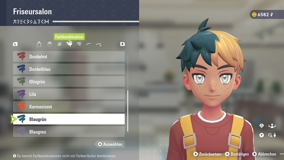 Im Spiel können wir später noch Klamotten und Haarfrisuren bis ins Detail anpassen.