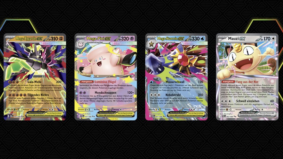 Auf diese Karten sollet ihr im neuen Pokémon-Set ein besonderes Auge werfen.