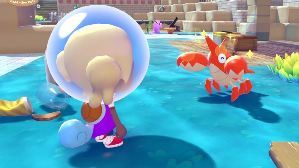 Alle bekannten Infos zum ersten DLC Blubbmeeria für Pokémon Pokopia.