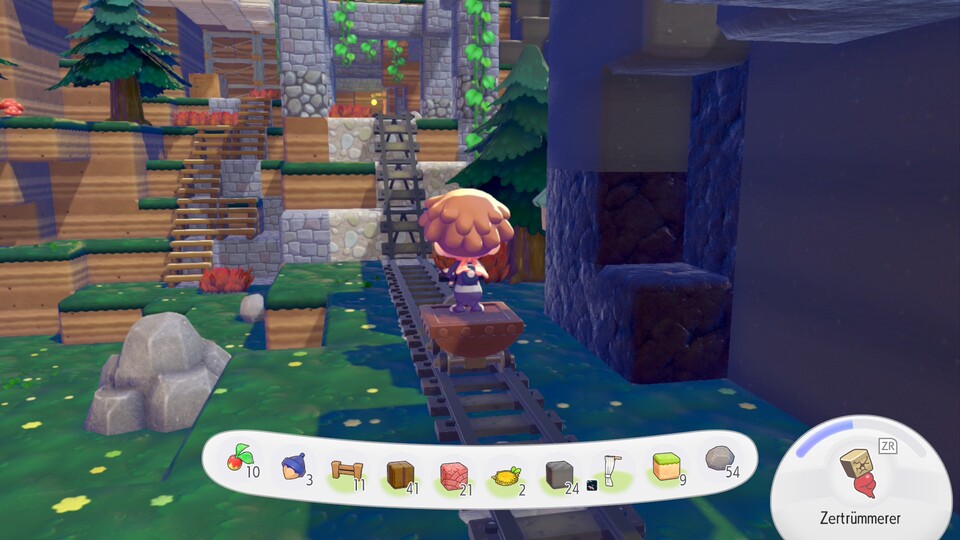 In neuen Regionen lerne ich wichtige neue Features kennen. Mit Schienennetzwerken baue ich mir etwa ein eigenes Schnellreisesystem.