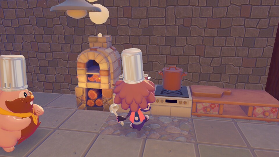 Im Laufe der Hauptquest lernt Ditto auch kochen und kann mit passenden Gerichten seine Fähigkeiten verstärken.