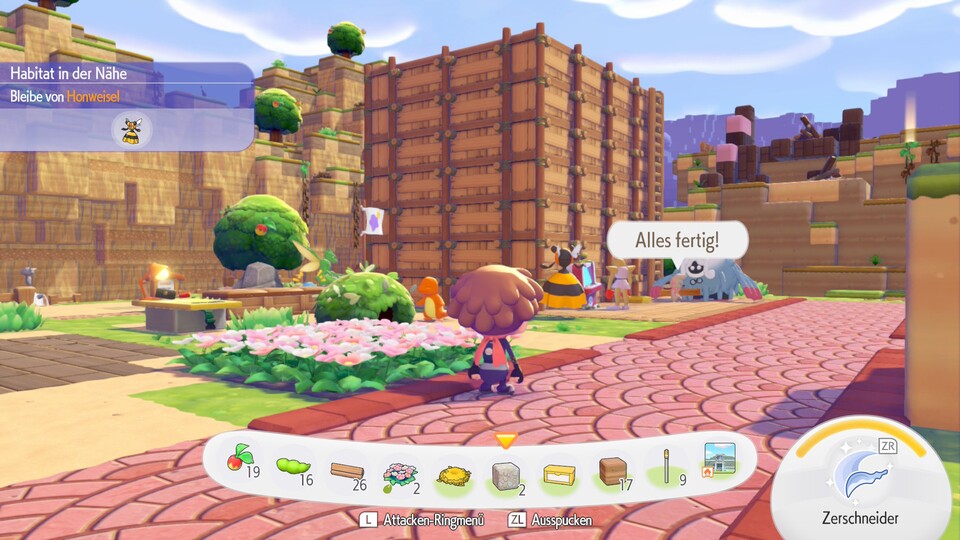 Überlegt euch gut, wo ihr Bausätze für Häuser platziert, denn sie im Nachhinein zu verschieben, ist ziemlich nervig.