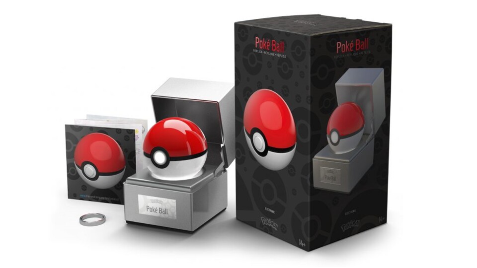 Dieser Pokéball ist kein Spielzeug, sondern ein teures Sammlerstück (Bild: The Wand Company).