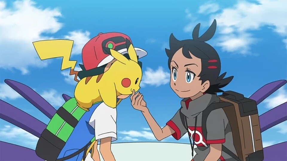 Na ein Glück verstehen sich Pikachu und der neue Kumpel von Ash, Goh, direkt auf Anhieb.