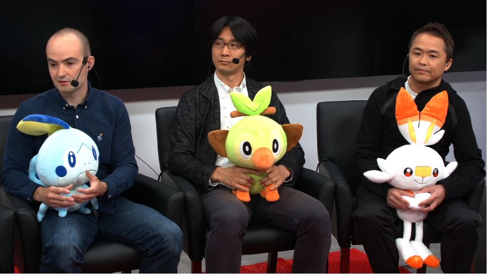Hiobsbote Junichi Masuda (rechts) bedauert die unvermeidbare Entscheidung, die Anzahl der im Spiel verfügbaren Pokémon zu reduzieren: &quot;Letztlich hatte ich keine andere Wahl, als Qualität zu wählen.&quot;