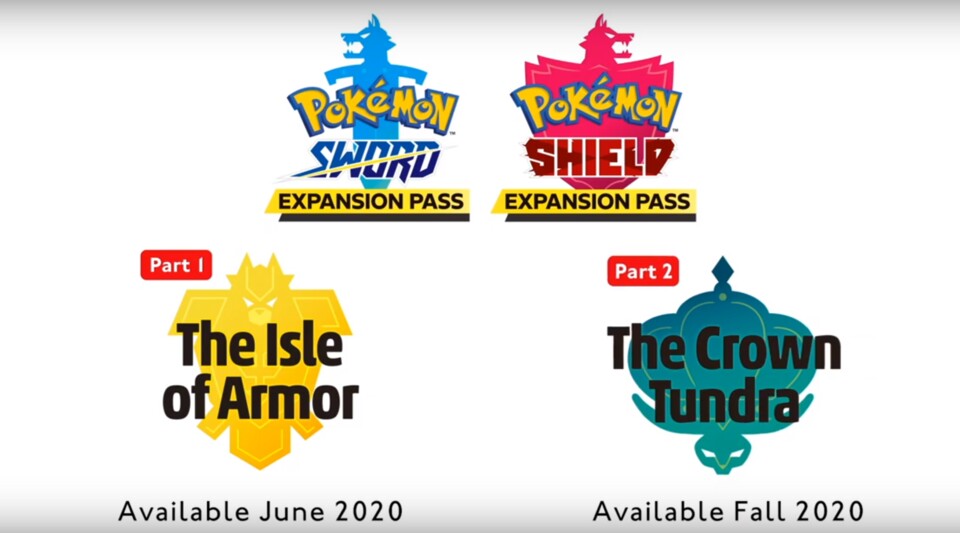 Pokémon Schwert & Schild erhalten jeweils einen Expansion Pass.