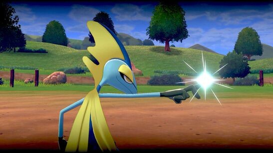 Geheimagenten-Pokémon Intelleion bekommt ein eigenes Snipergewehr. 