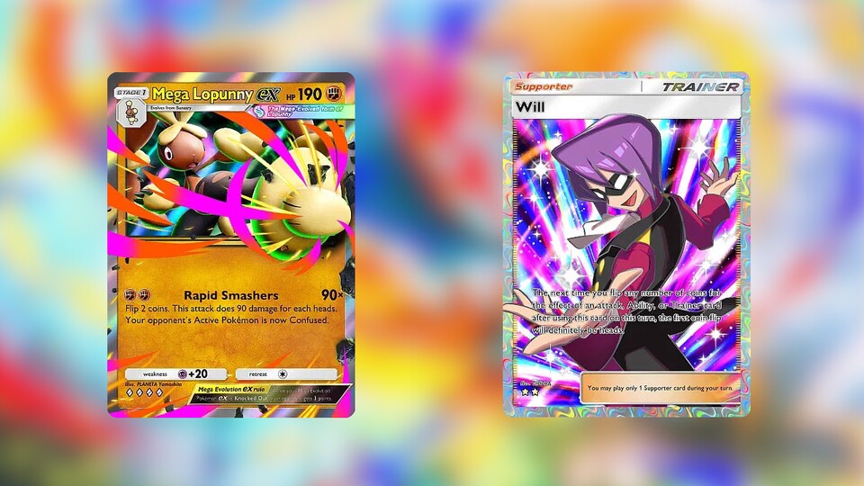 Mit Will und einem glücklichen Münzwurf haut Mega Schlapor ex richtig rein.