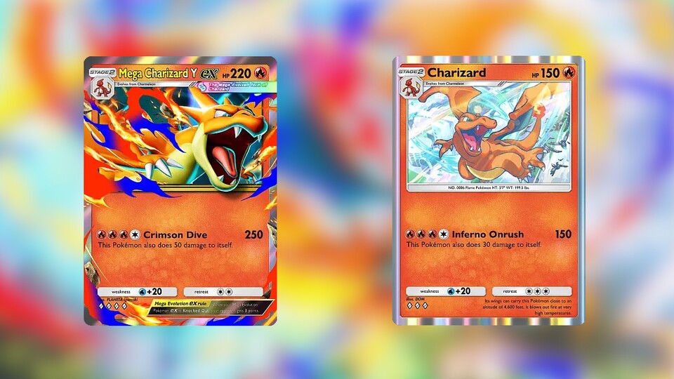 Mega Glurak Y-ex macht sich zwar selbst Schaden, hat dafür aber auch den stärksten Angriff im Spiel.