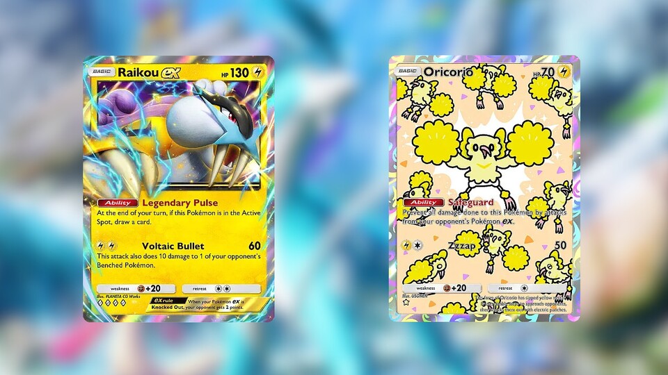Auch mit Raikou ex könnt ihr wieder Choreogel verwenden, um eure Gegner zu ärgern.