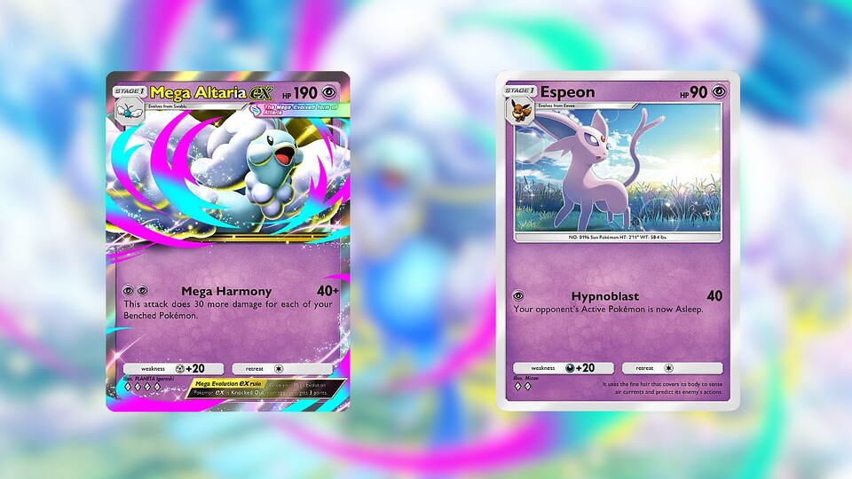 Mega Altaria ex bleibt auch dieses Mal ein sehr starkes Deck.