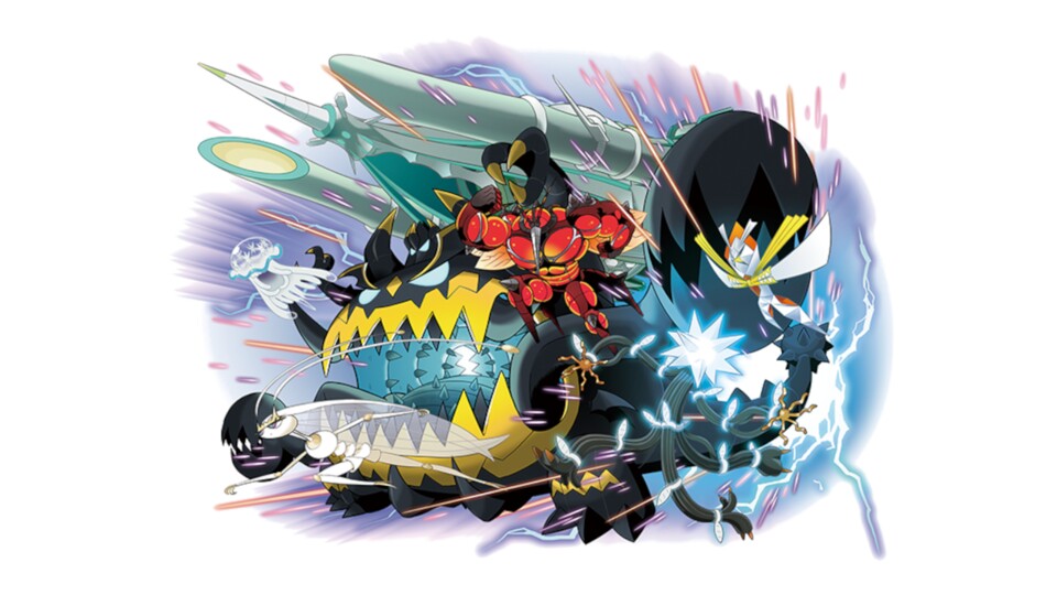 Die Designs der Ultrabestien unterscheiden sich deutlich von den anderen Pokémon.