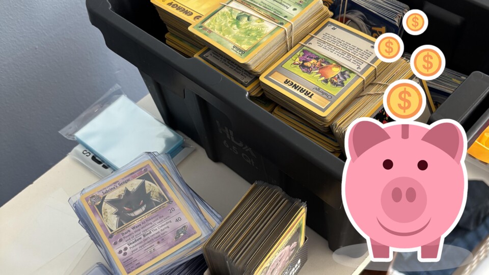 Vor dem Entsorgen der alten Karten kann sich ein Blick auf deren aktuellen Wert durchaus lohnen. (Bild: © Reddit burnedflag)