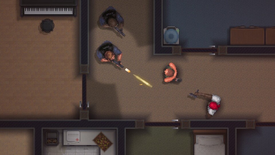 In Police Stories geht ihr aus der Top-Down-Perspektive auf Gangsterjagd.