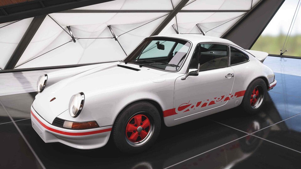 Ein herausragender Rennwagen: der Porsche 911 Carrera von 1973