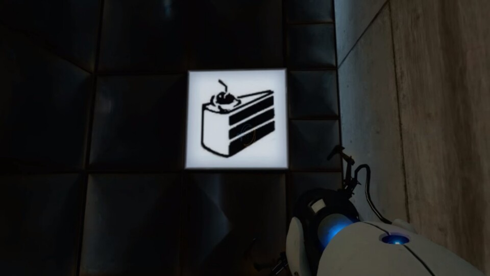 Wegen dem Kuchen in Portal habe ich Vertrauensprobleme.