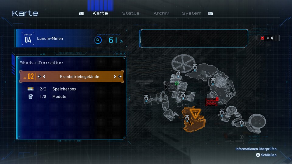 Kranbetriebsgelände