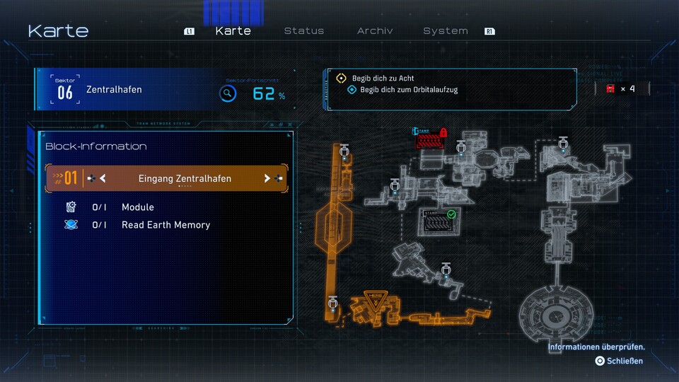 Eingang Zentralhafen