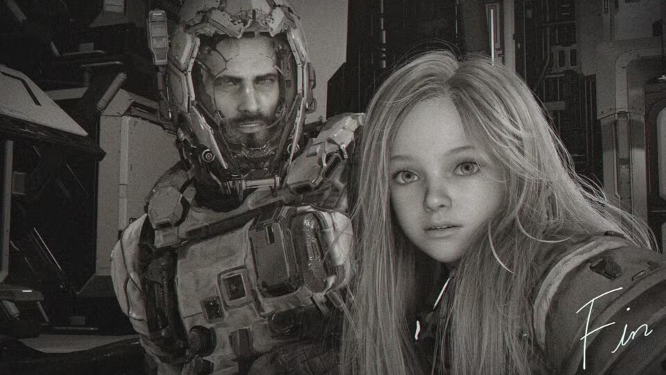 Das finale Bild beim Secret Ending.