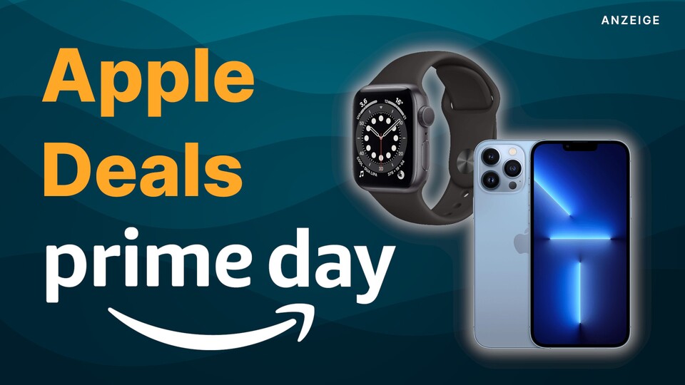 Noch bis Mitternacht gibt es im Amazon Prime Day Apple Deals wie iPhones und Apple Watches.