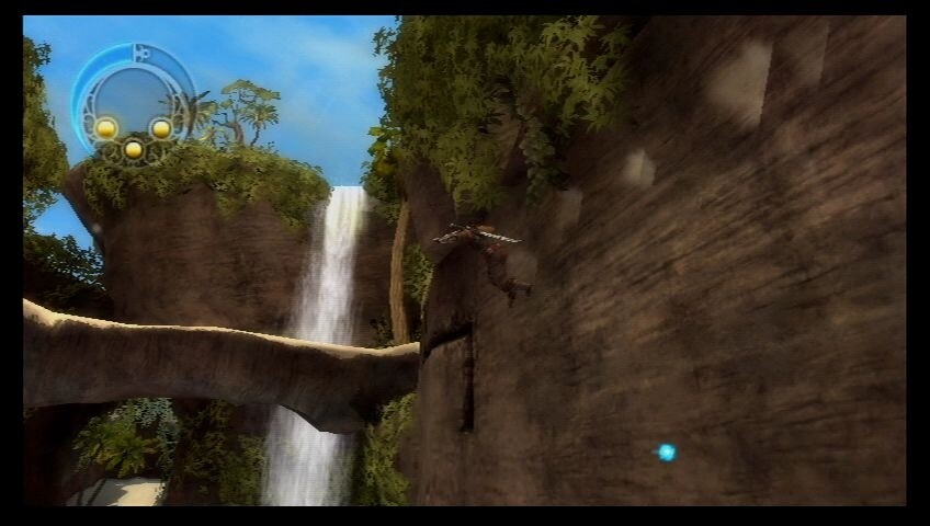 Die Umgebungen reichen bei der Wii-Version von Prince of Persia: Die vergessene Zeit von idyllischen Wüstentälern bis hin zu düsteren Kerkern.