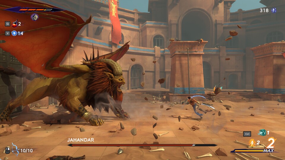 Das Kampfsystem ist das Highlight von Prince of Persia: The Lost Crown. Das gilt nicht nur für die spektakulären Bossfights.